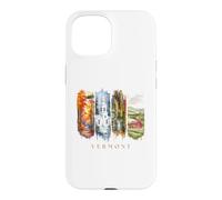 USA State Autumn Forests Vacation Vermont Case for iPhone 15