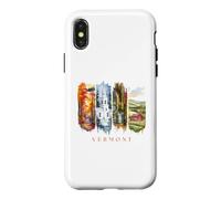 USA State Autumn Forests Vacation Vermont Case for iPhone X/XS