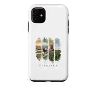 USA State Buffalo Windmills Vacation Nebraska Case for iPhone 11