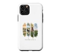 USA State Buffalo Windmills Vacation Nebraska Case for iPhone 11 Pro