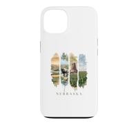 USA State Buffalo Windmills Vacation Nebraska Case for iPhone 13