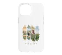 USA State Buffalo Windmills Vacation Nebraska Case for iPhone 15