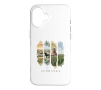 USA State Buffalo Windmills Vacation Nebraska Case for iPhone 16
