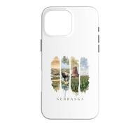 USA State Buffalo Windmills Vacation Nebraska Case for iPhone 16 Pro Max