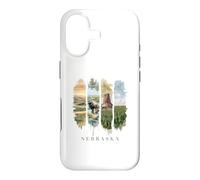 USA State Buffalo Windmills Vacation Nebraska Case for iPhone 17