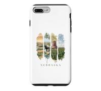 USA State Buffalo Windmills Vacation Nebraska Case for iPhone 7 Plus/8 Plus