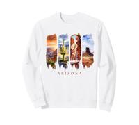 USA State Canyon and Desert Red Rocks Vacation Arizona Sweatshirt