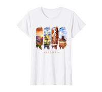 USA State Canyon and Desert Red Rocks Vacation Arizona T-Shirt