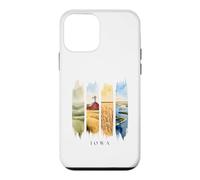 USA State Farmlands and River Vacation Iowa Case for iPhone 12 mini