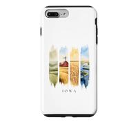 USA State Farmlands and River Vacation Iowa Case for iPhone 7 Plus/8 Plus