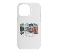 USA State Lakes, Mountains and Red Rocks Vacation Colorado Case for iPhone 14 Pro Max