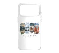 USA State Lakes, Mountains and Red Rocks Vacation Colorado Case for iPhone 17 Pro Max