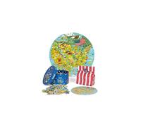USA State Map Jigsaw Puzzles - 150 Piece Map of The USA Puzzle for Kids from 100% Recycled Card - Puzzle of USA Map for Kids Learning Resources - for