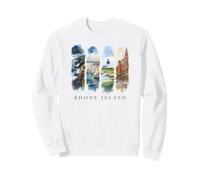 USA State Ocean Coastline Vacation Rhode Island Sweatshirt