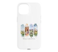 USA State Prairies, Red Canyons Vacation Oklahoma Case for iPhone 15