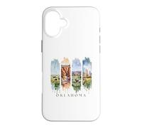 USA State Prairies, Red Canyons Vacation Oklahoma Case for iPhone 16 Plus