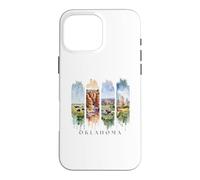 USA State Prairies, Red Canyons Vacation Oklahoma Case for iPhone 16 Pro Max