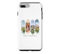 USA State Prairies, Red Canyons Vacation Oklahoma Case for iPhone 7 Plus/8 Plus