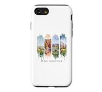 USA State Prairies, Red Canyons Vacation Oklahoma Case for iPhone SE (2020) / 7/8