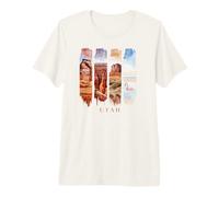 USA State Red Rock Canyons Vacation Utah Premium T-Shirt