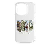 USA State Riverboats Vacation Louisiana Case for iPhone 14 Pro