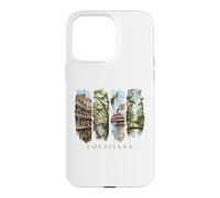 USA State Riverboats Vacation Louisiana Case for iPhone 15 Pro Max
