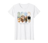 USA State Sandy Dunes City Skylines Vacation Michigan T-Shirt