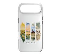USA State Sunflowers Rock Formations Vacation Kansas Case for iPhone Air