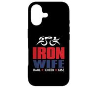 USA Steel Tri Sherpa Wife Triathlon Supporter Haul Cheer Case for iPhone 17