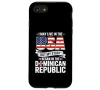 USA Story Began Dominican Republic Hispanic Heritage Roots Case for iPhone SE (2020) / 7/8
