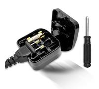 USA To UK Plug Adapter, American To UK Plug Adapter, Chinese To UK Plugs Adapter, Comes with fuse and screwdriver