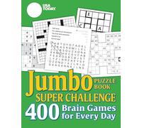 USA Today Jumbo Puzzle Book Super Challenge: 400 Brain Games for Every Day (USA Today Puzzles)