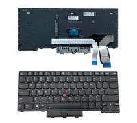 USA US Layout New Laptop Keyboard for Lenovo IBM Thinkpad L14, L14 gen 1 Black with Backlight and Frame