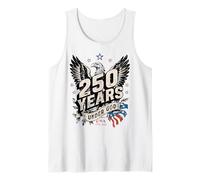USA - Vintage in God We Trust Eagle 1776-2026 - 250 Years Tank Top