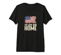 USA We Love Our Home Premium T-Shirt