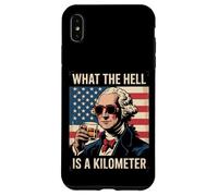 Usa What The Hell Is A Kilometer Georg Washington Case for iPhone XS Max