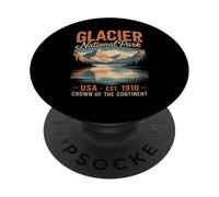 USA Wilderness Glacier Park Adventure Hiker PopSockets Adhesive PopGrip