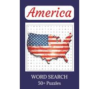 USA Word Search Book: Word Searches with Easy to Read Print about States, American Landmarks, American History and all things American | 6x9 inches, 110 ... Anxiety, Free Time, Travel, and Relaxation
