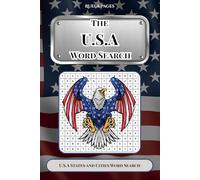 USA Word Search: - Challenge Your Mind With Puzzles of U.S.A States and Cities