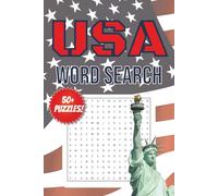 USA Word Search Puzzle Book: Word Searches With Easy to Read Print about America, USA, United States and More | 6x9 inches, 110 pages | 50+ Puzzles ... (United States Word Search Collection)
