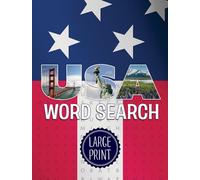 USA Word Search Puzzles : Large Print