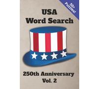 USA Word Search Vol. 2 (USA Word Search Vol. 1-5 250th Anniversary)