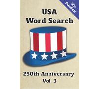 USA Word Search Vol. 3 (USA Word Search Vol. 1-5 250th Anniversary)
