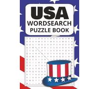 USA Wordsearch Puzzle Book: A Puzzle Journey Across America |Discover the States and Cities | Celebrating America One Word at a Time