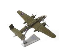 USAAF B-25B Mitchell Bomber 1/72 Scale Aircraft Model, Tokyo War II Pacific Battlefield Metal Diecast Pre-Assembled Model Airplane for Collection&Gift (Doolittle)