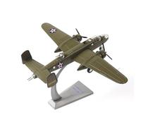 USAAF B-25B Mitchell Bomber 1/72 Scale Aircraft Model, Tokyo War II Pacific Battlefield Metal Diecast Pre-Assembled Model Airplane for Collection&Gift (Wispper)
