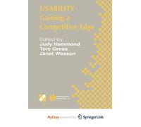 Usability: Gaining a Competitive Edge