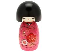 Usaburo Japanese Kokeshi Doll, Akiko's Purple Kimono