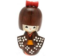 Usaburo Japanese Kokeshi Doll, Hana's Yukata