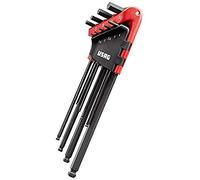 USAG U02800184 - 280 XLTS/S9 - Set of 9 long hexagon keys with spherical head